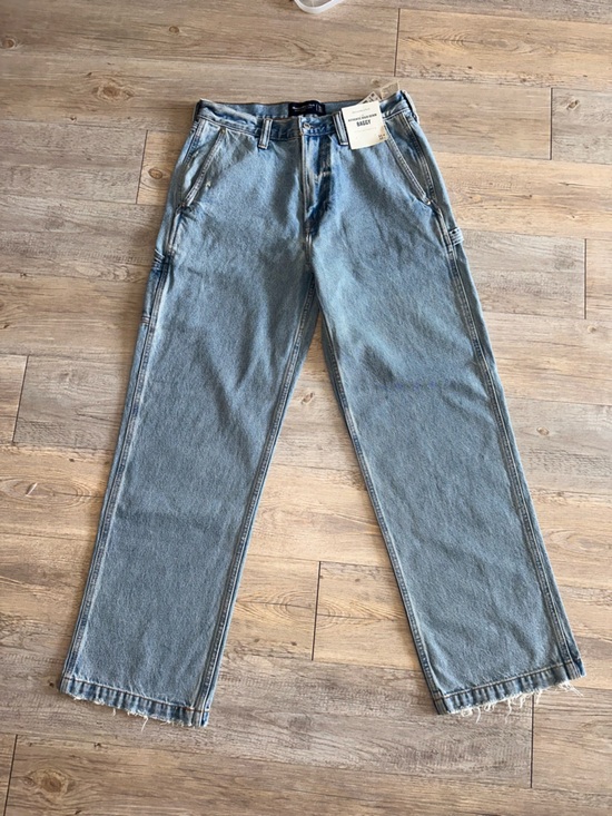 Abercrombie & Fitch Other - Abercrombie & Fitch Men's Light Blue Straight Jeans